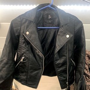 Kids leather jacket